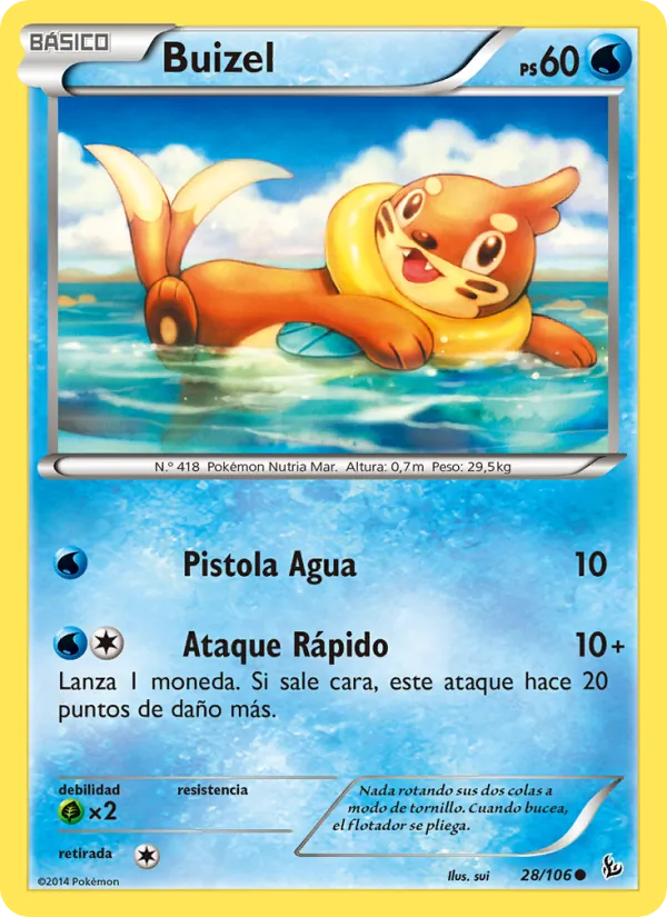 Buizel (Flashfire #28/106)