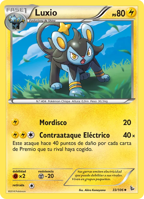 Luxio (Destellos de Fuego #33/106)