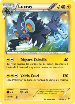 Luxray (Destellos de Fuego #34/106)