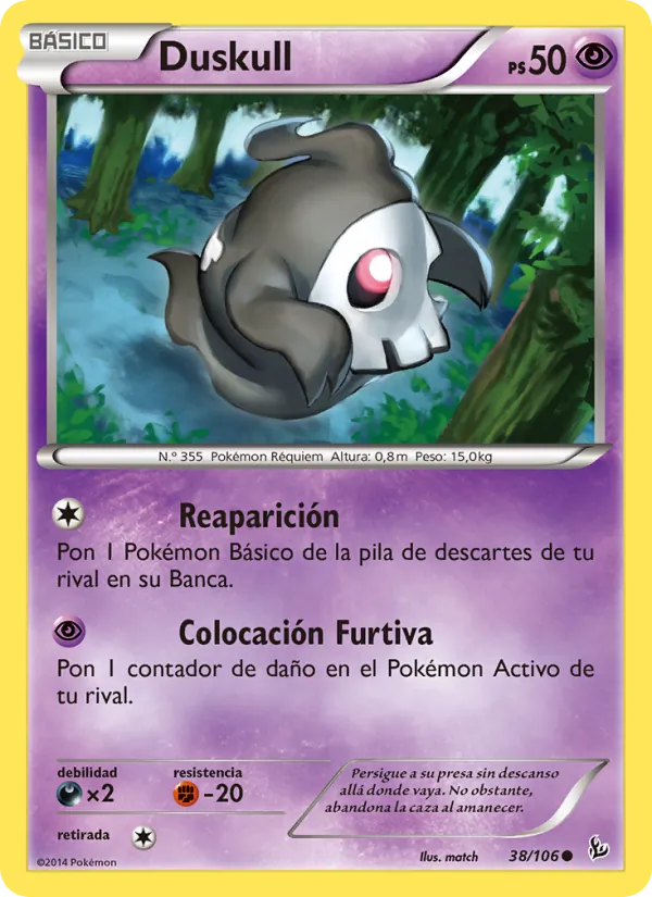 Duskull (Flashfire #38/106)