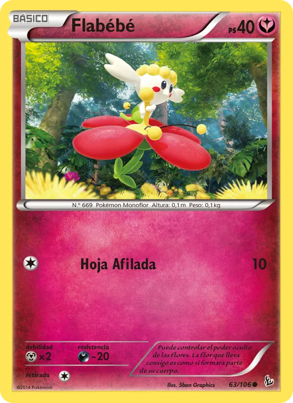 Flabébé (Flashfire #63/106)