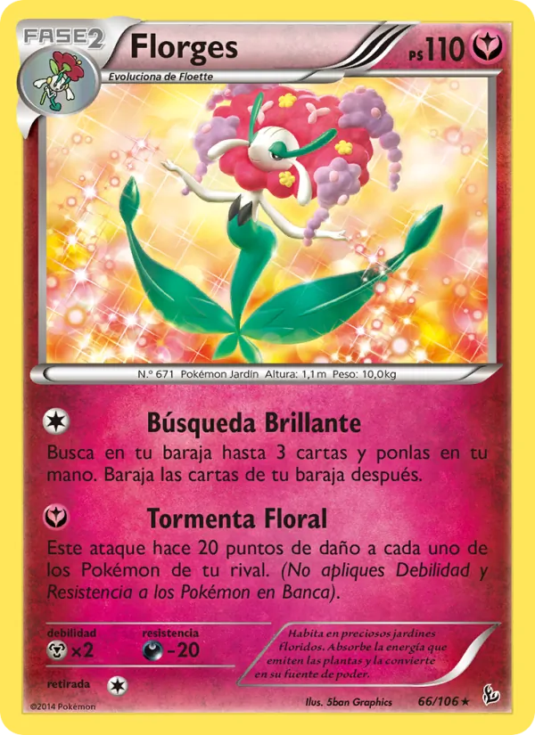 Florges (Flashfire #66/106)
