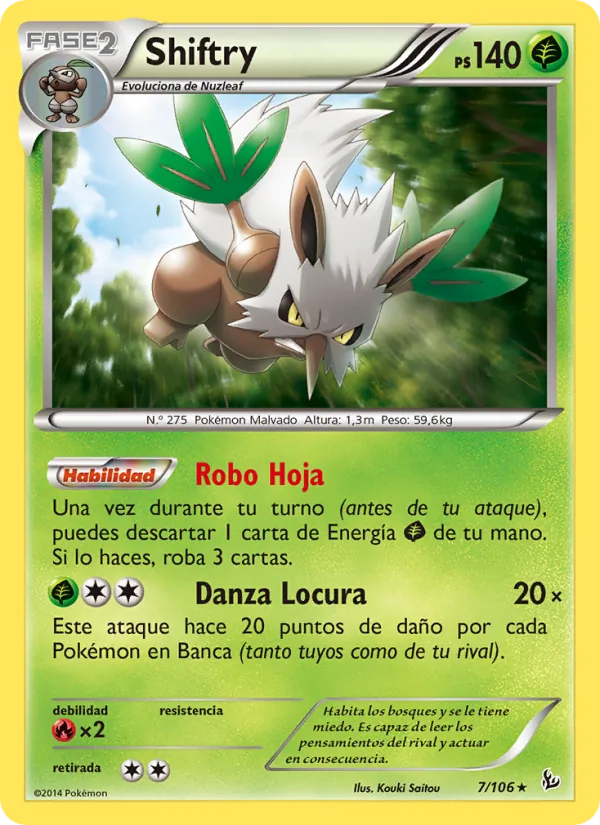 Shiftry (Destellos de Fuego #7/106)