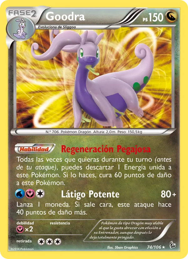 Goodra (Flashfire #74/106)