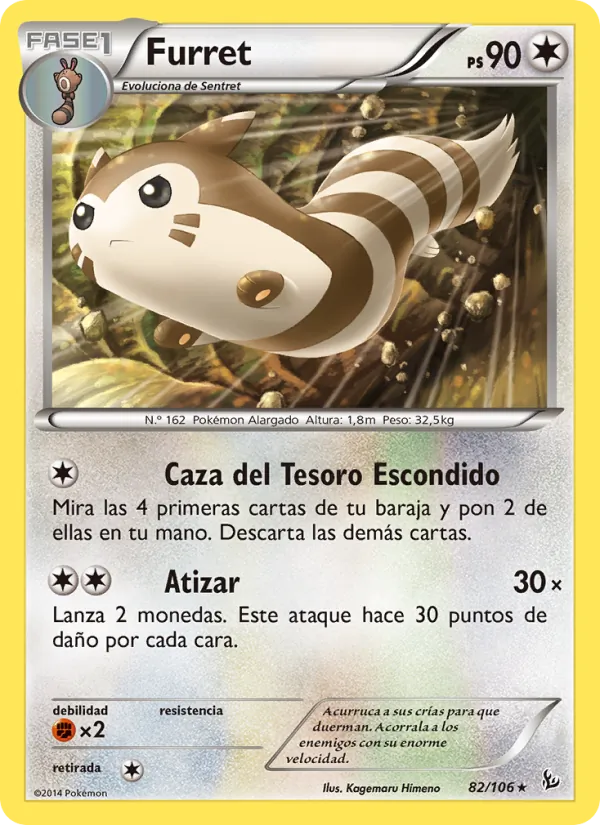 Furret (Flashfire #82/106)