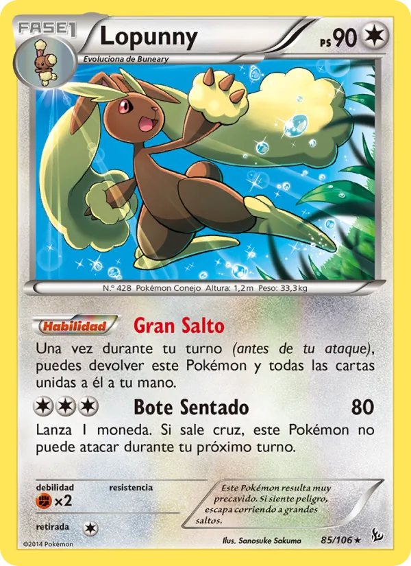 Lopunny (Destellos de Fuego #85/106)