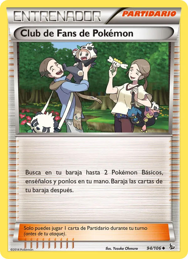 Club de Fans de Pokémon (Flashfire #94/106)