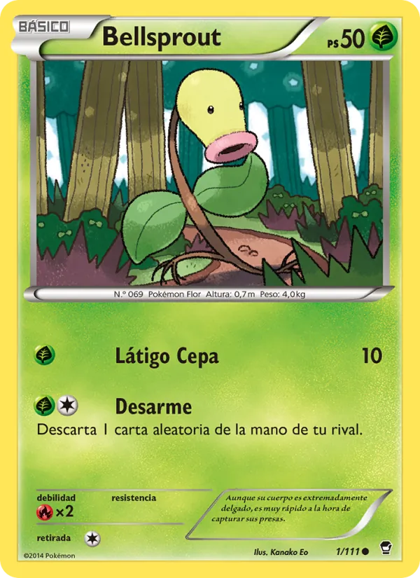 Bellsprout (Puños Furiosos #1/111)