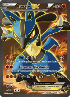 Lucario EX (Puños Furiosos #107/111)