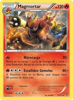 Magmortar (Puños Furiosos #11/111)