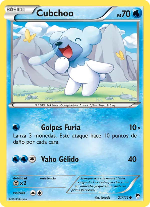 Cubchoo (Puños Furiosos #21/111)