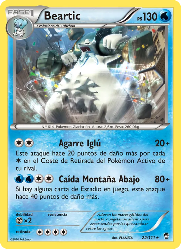 Beartic (Puños Furiosos #22/111)