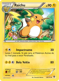 Raichu (Puños Furiosos #28/111)