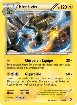 Electivire (Puños Furiosos #30/111)