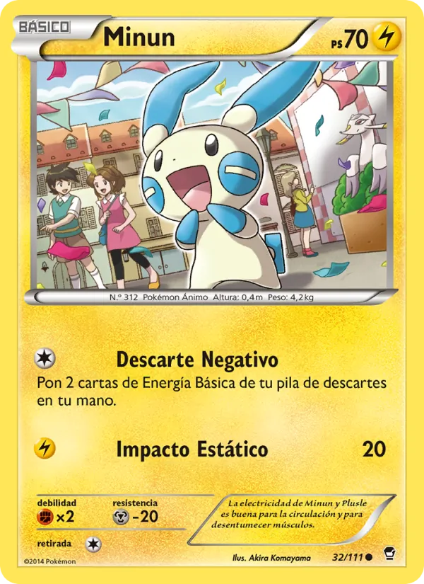 Minun (Puños Furiosos #32/111)