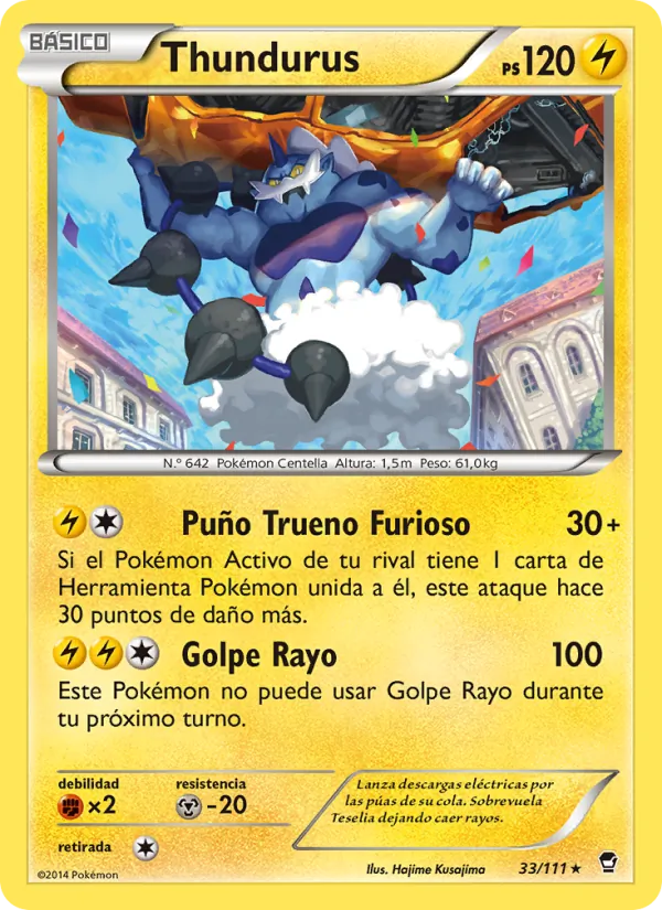 Thundurus (Furious Fists #33/111)
