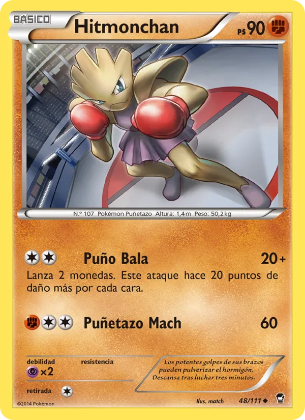 Hitmonchan (Furious Fists #48/111)