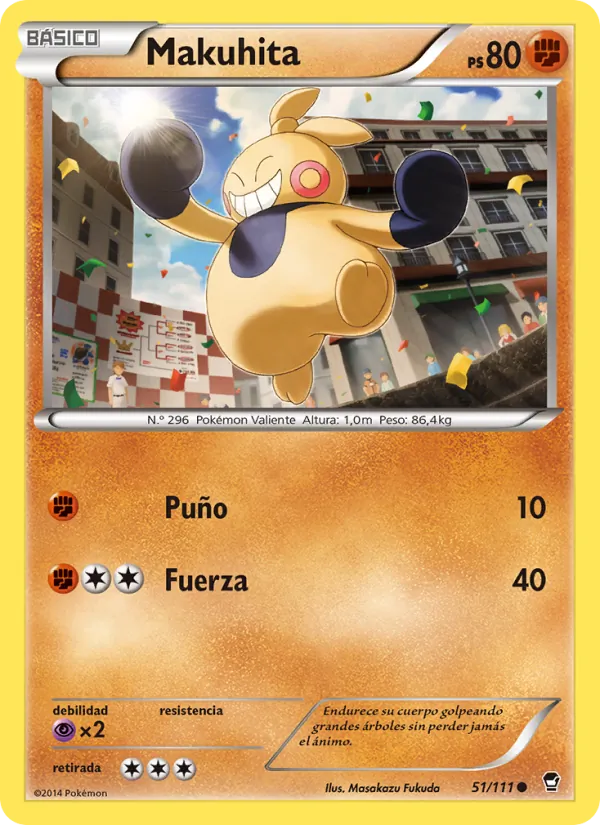 Makuhita (Furious Fists #51/111)