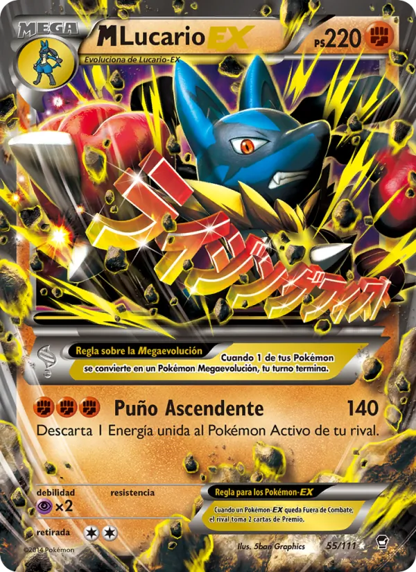 M-Lucario EX (Furious Fists #55/111)