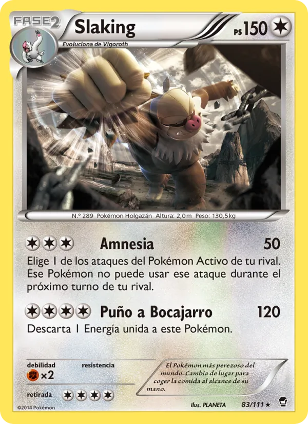Slaking (Puños Furiosos #83/111)