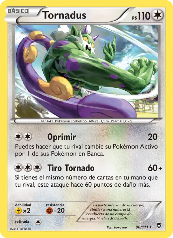 Tornadus (Furious Fists #86/111)