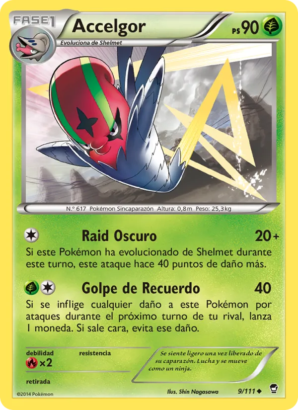 Accelgor (Puños Furiosos #9/111)