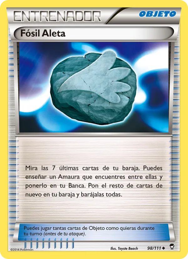 Fósil Aleta (Puños Furiosos #98/111)