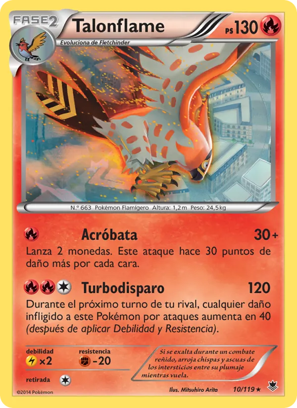 Talonflame (Fuerzas Fantasmales #10/119)