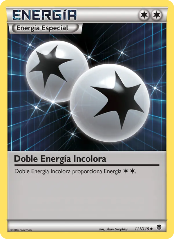 Doble Energía Incolora (Fuerzas Fantasmales #111/119)