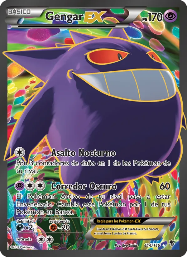 Gengar EX (Fuerzas Fantasmales #114/119)