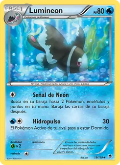 Lumineon (Fuerzas Fantasmales #19/119)
