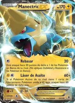 Manectric EX (Fuerzas Fantasmales #23/119)