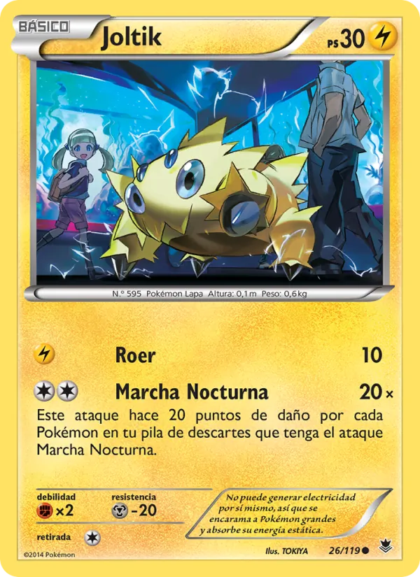 Joltik (Fuerzas Fantasmales #26/119)