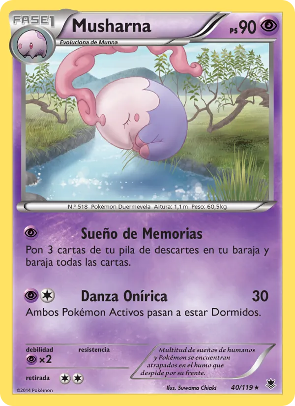 Musharna (Fuerzas Fantasmales #40/119)