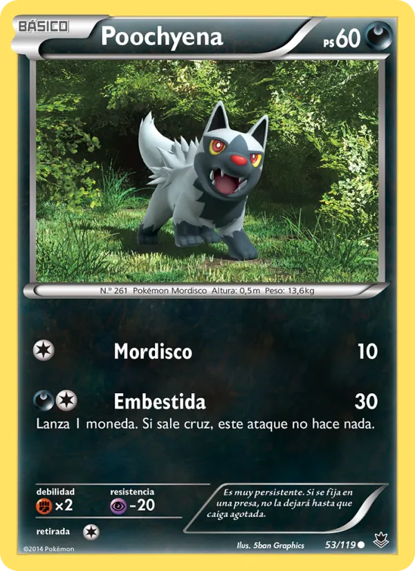 Poochyena (Fuerzas Fantasmales #53/119)
