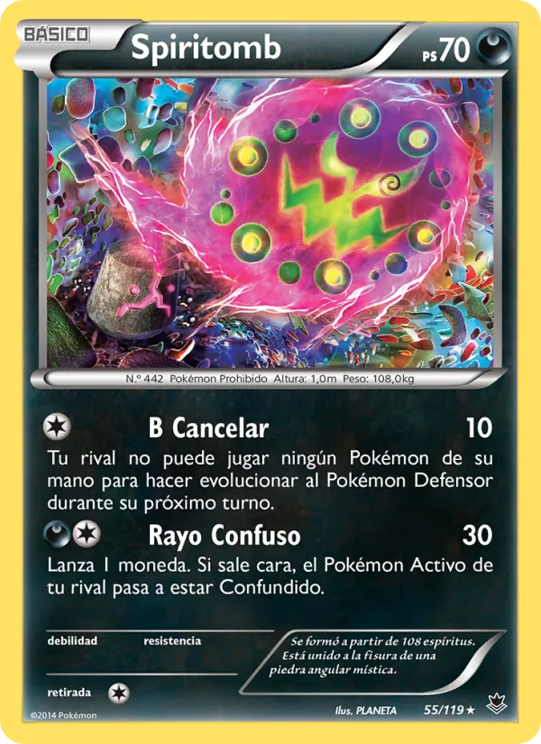 Spiritomb (Fuerzas Fantasmales #55/119)