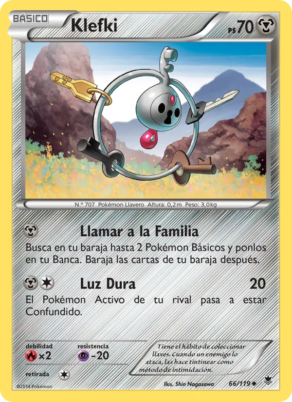 Klefki (Fuerzas Fantasmales #66/119)