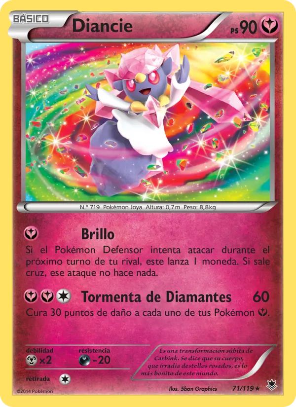 Diancie (Fuerzas Fantasmales #71/119)
