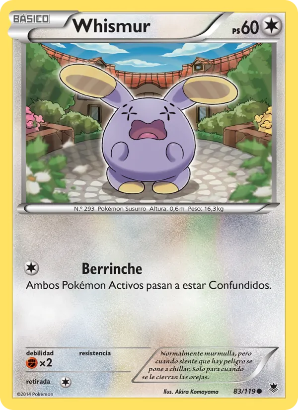 Whismur (Fuerzas Fantasmales #83/119)