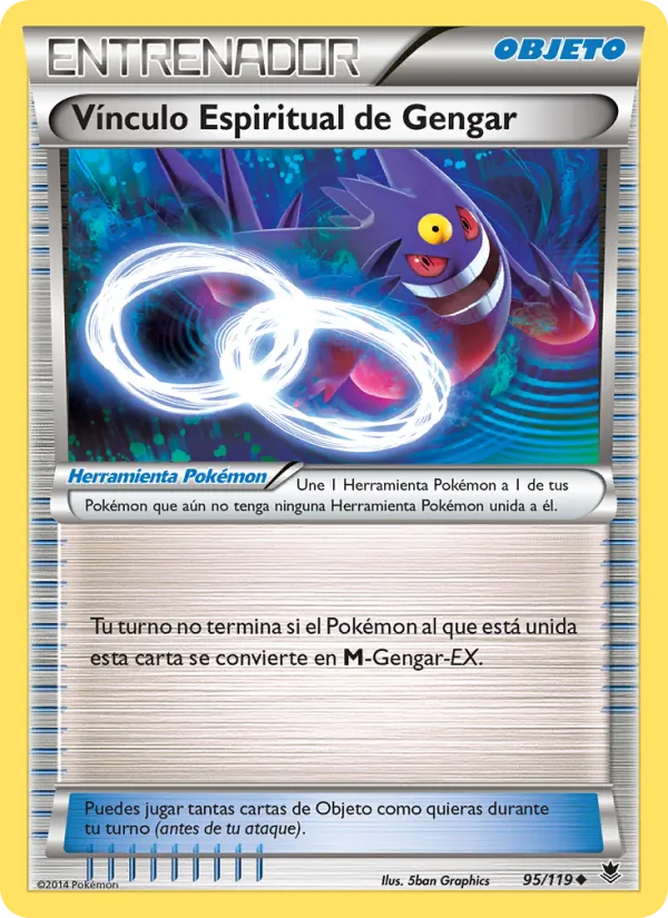 Vínculo Espiritual de Gengar (Fuerzas Fantasmales #95/119)