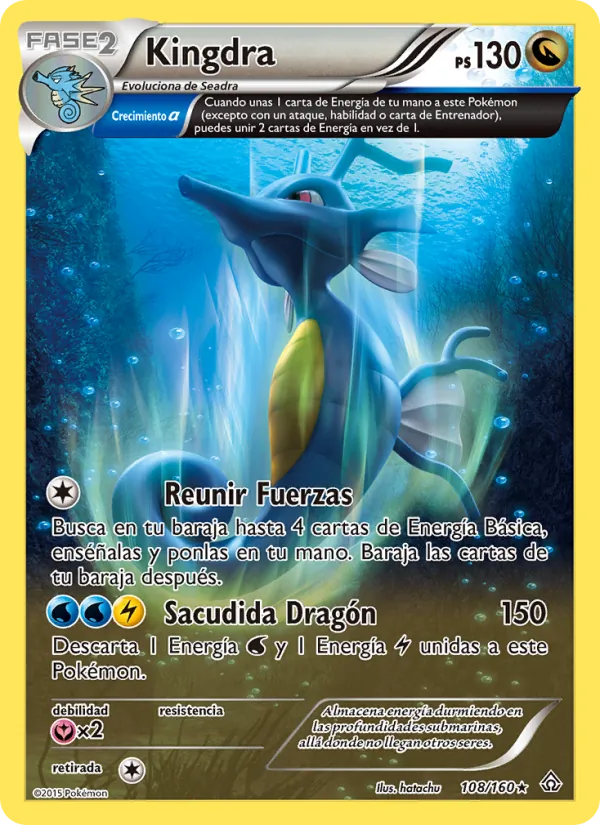 Kingdra (Duelos Primigenios #108/160)