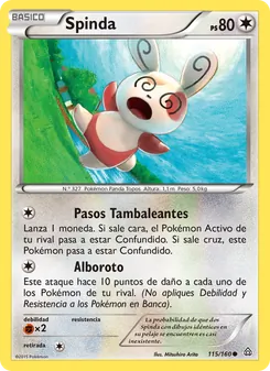 Spinda (Duelos Primigenios #115/160)