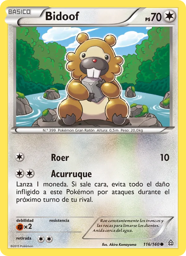 Bidoof (Duelos Primigenios #116/160)