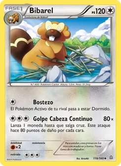 Bibarel (Duelos Primigenios #118/160)