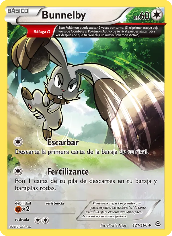 Bunnelby (Duelos Primigenios #121/160)