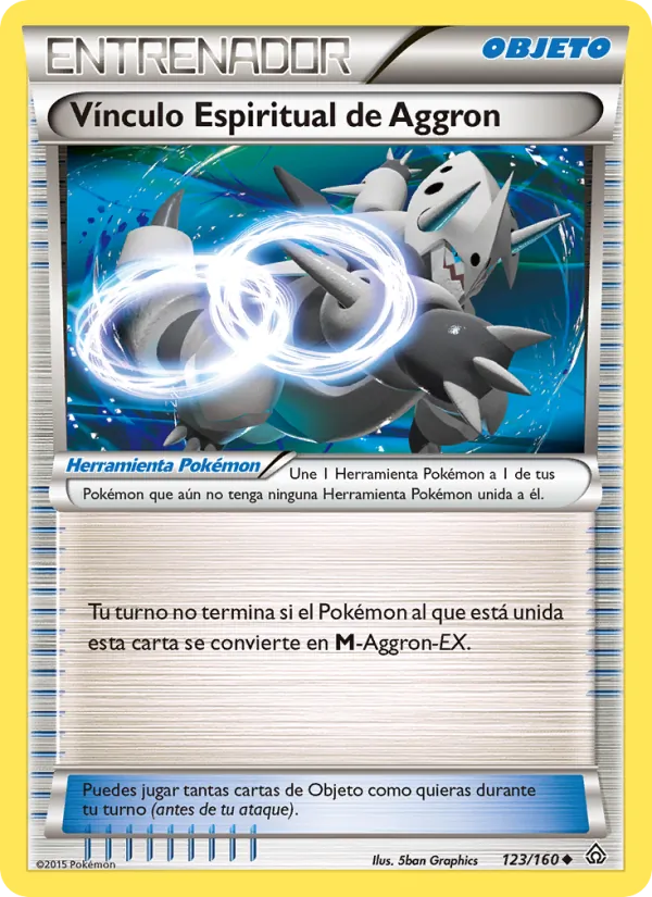Vínculo Espiritual de Aggron (Duelos Primigenios #123/160)