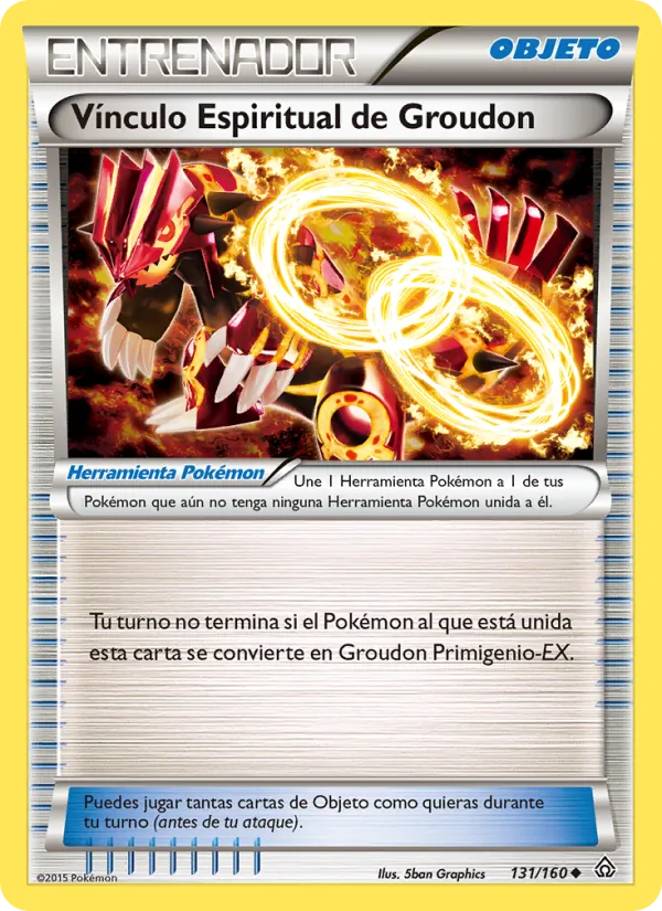 Vínculo Espiritual de Groudon (Duelos Primigenios #131/160)