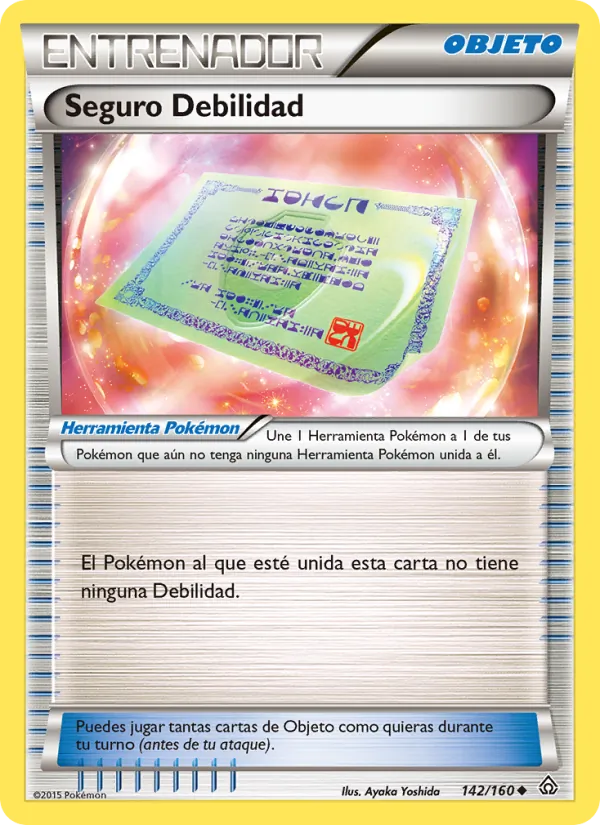 Seguro Debilidad (Duelos Primigenios #142/160)