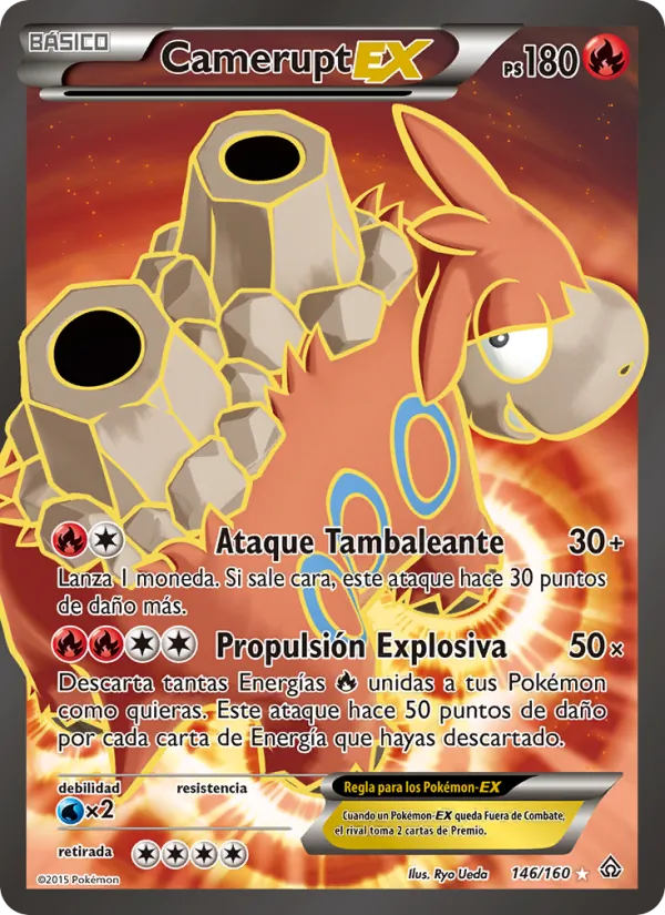 Camerupt EX (Duelos Primigenios #146/160)