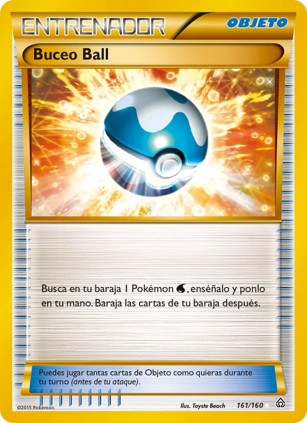 Buceo Ball (Duelos Primigenios #161/160)